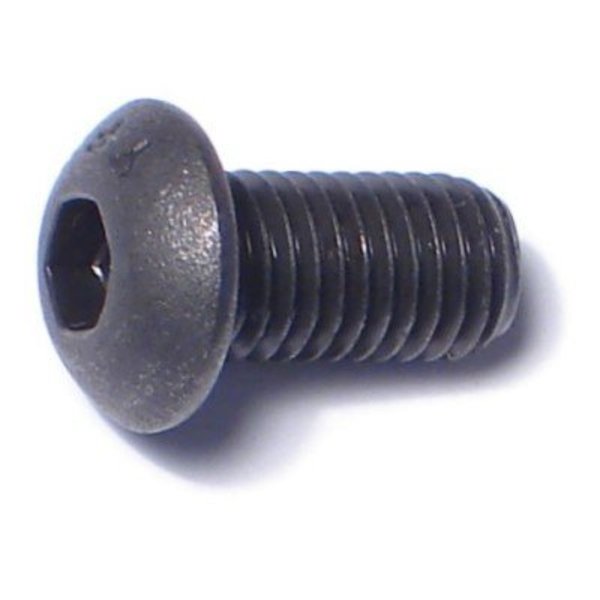 Midwest Fastener 1/4"-28 Socket Head Cap Screw, Plain Steel, 1/2 in Length, 12 PK 79561